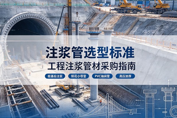 乐业注浆管选型标准