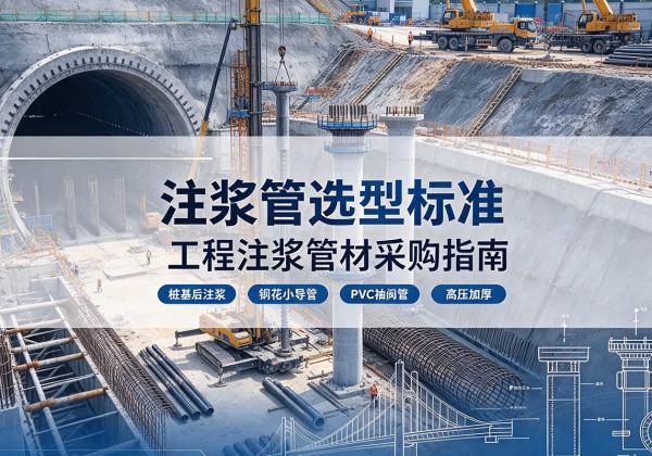 乐业注浆管选型标准
